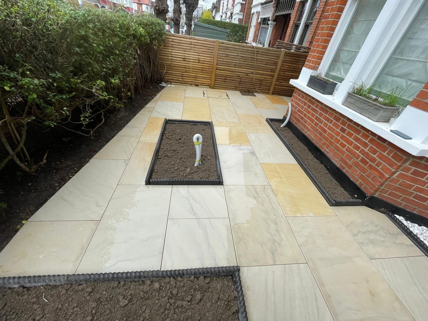 Landscaping project showcase