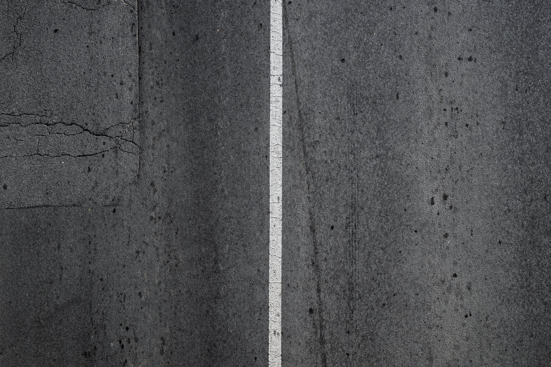 Top view of asphalt highway road as background and texture