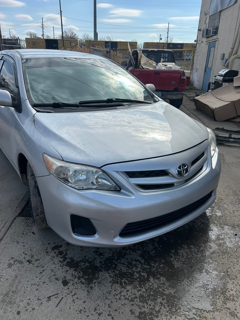 Before after car repair