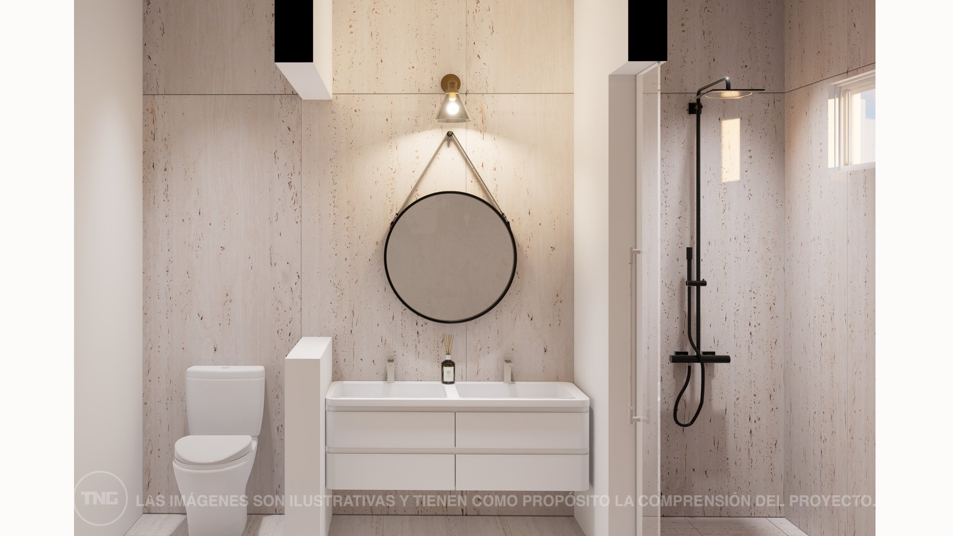 Amenidades exclusivas del penthouse incluyendo alberca y áreas comunes