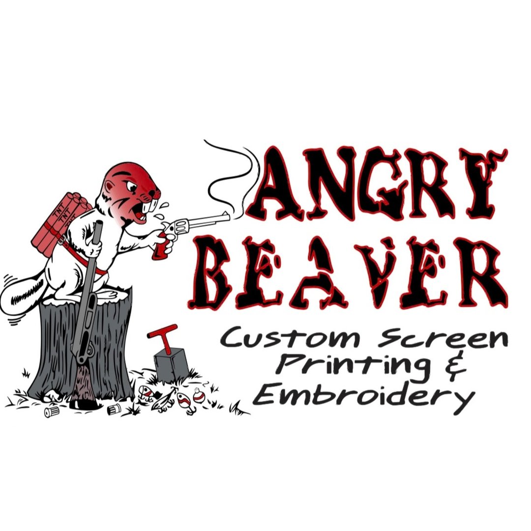Angry Beaver Screen Printing work sample