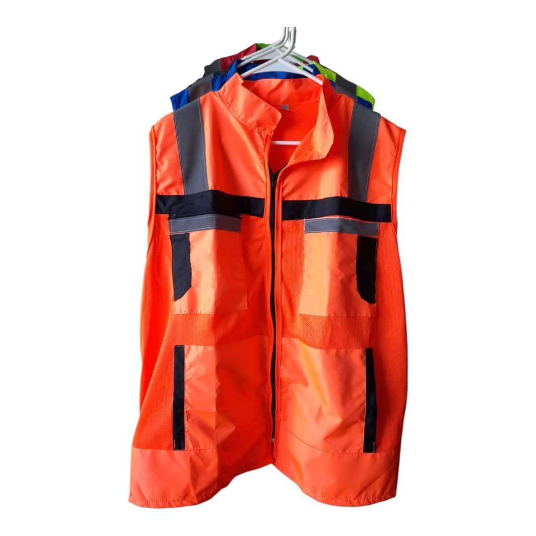 Chaleco Supervisor Personal Safe - Naranja