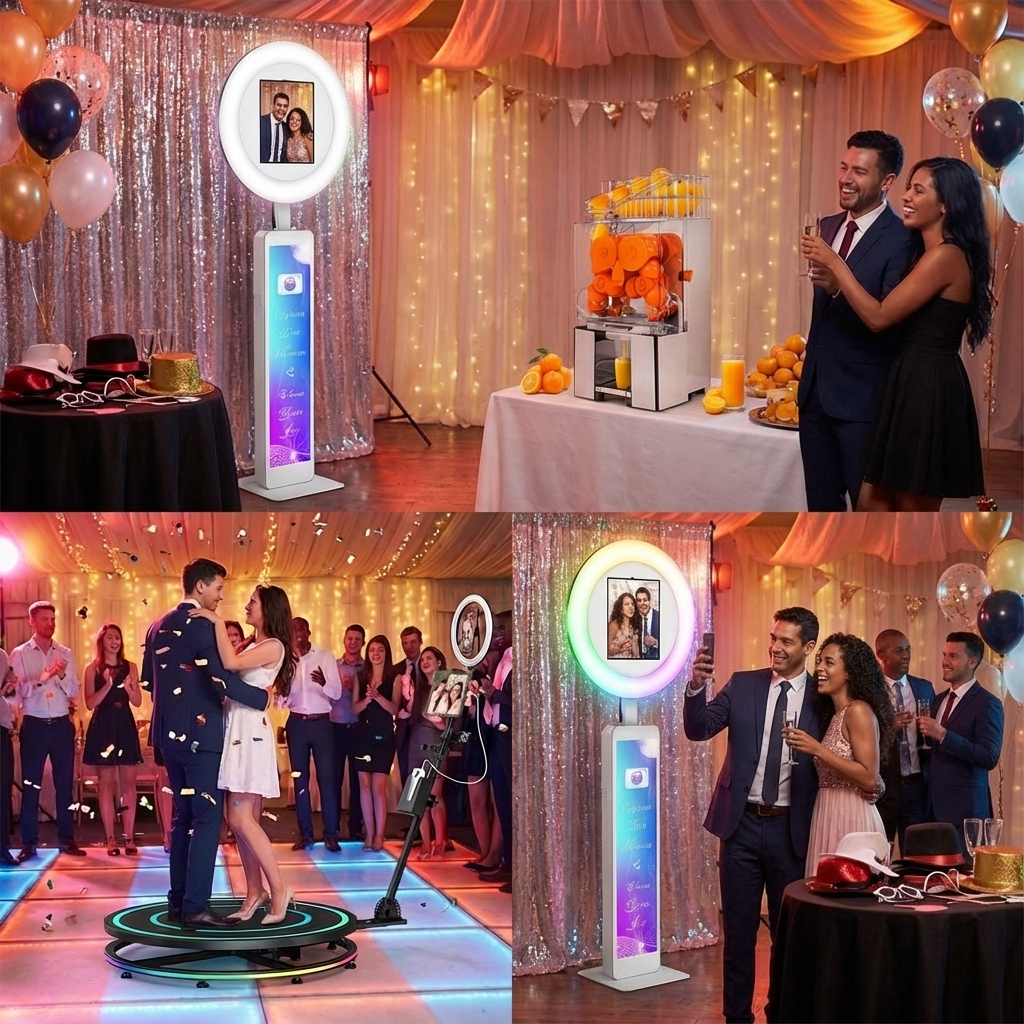 Vertical Photobooth Setup