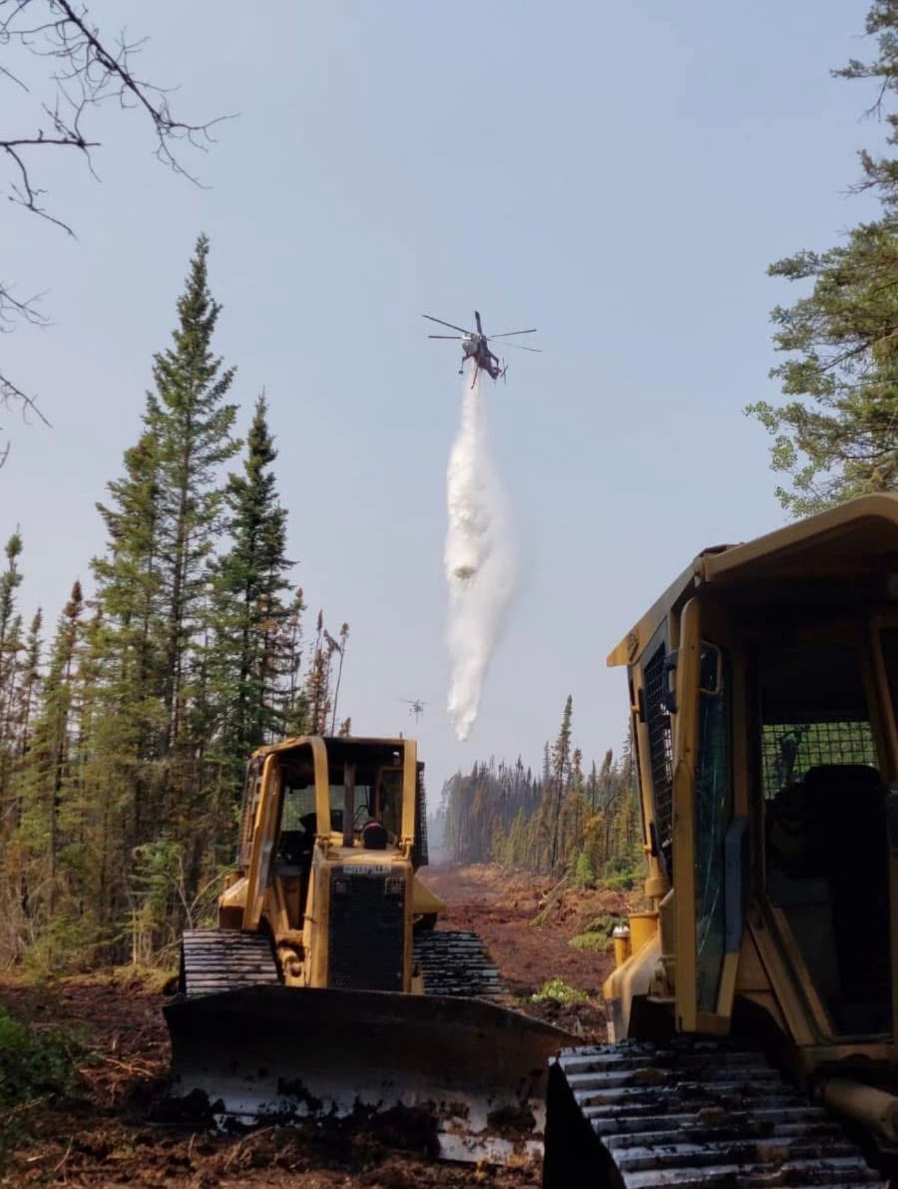 Cardinal Contracting equipment at work