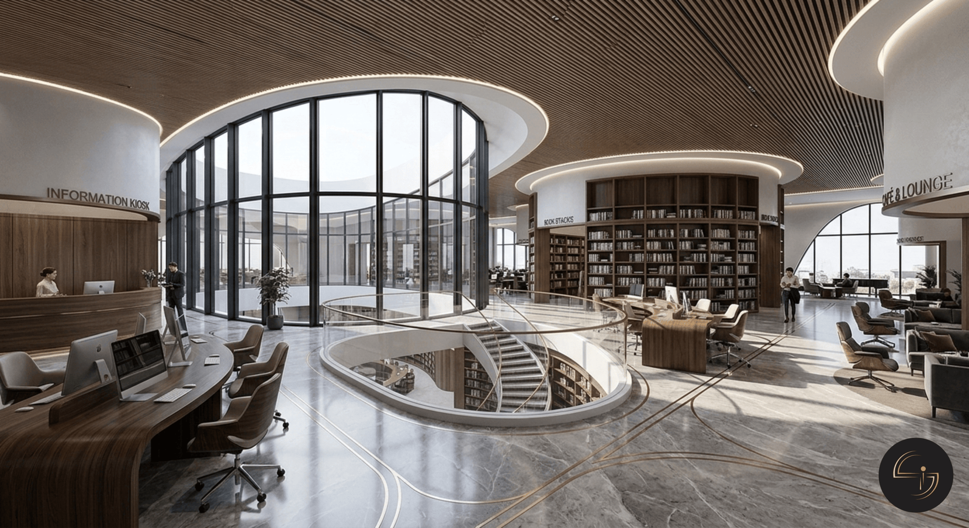 University Library interior