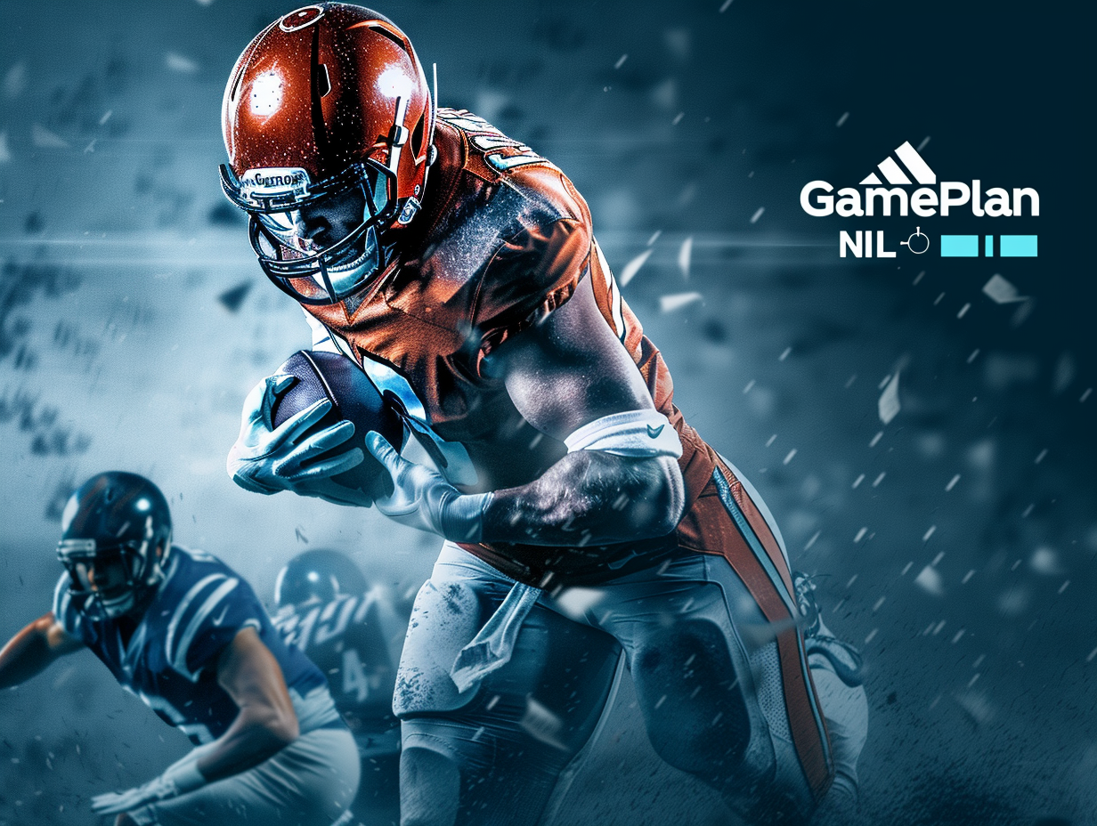 NAN logo with male and female athletes