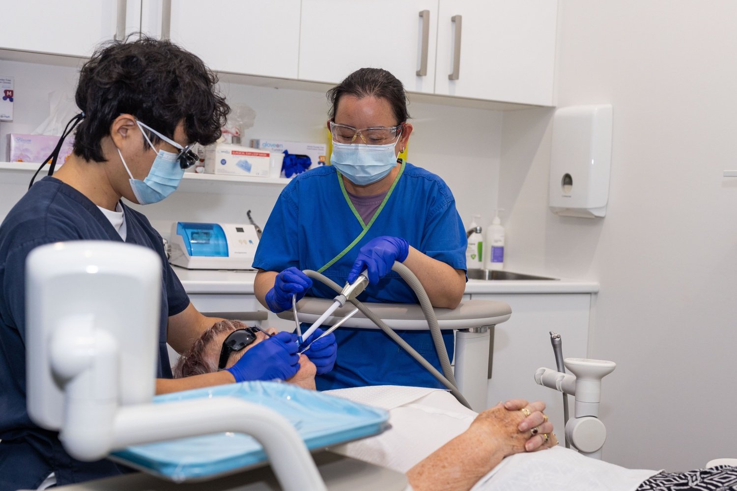 Professional dental cleaning at My Dental Home