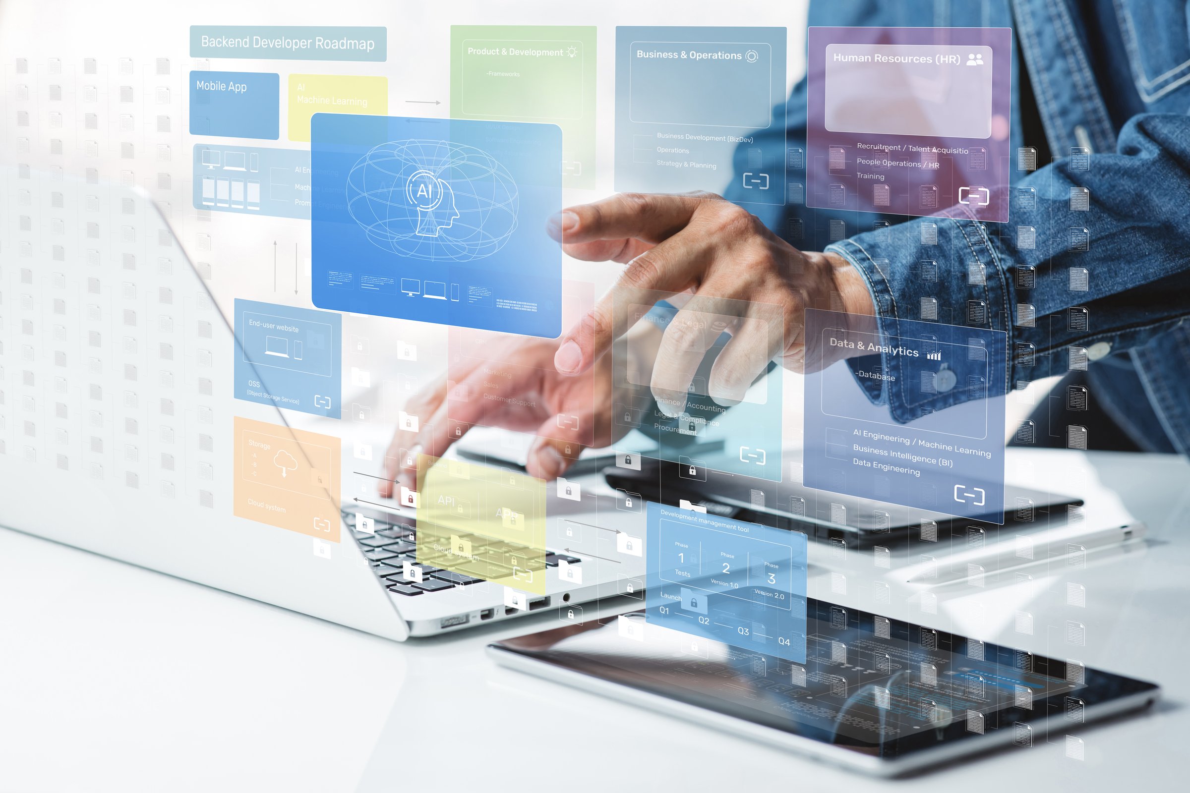 Software analytics dashboard for nonprofit data management