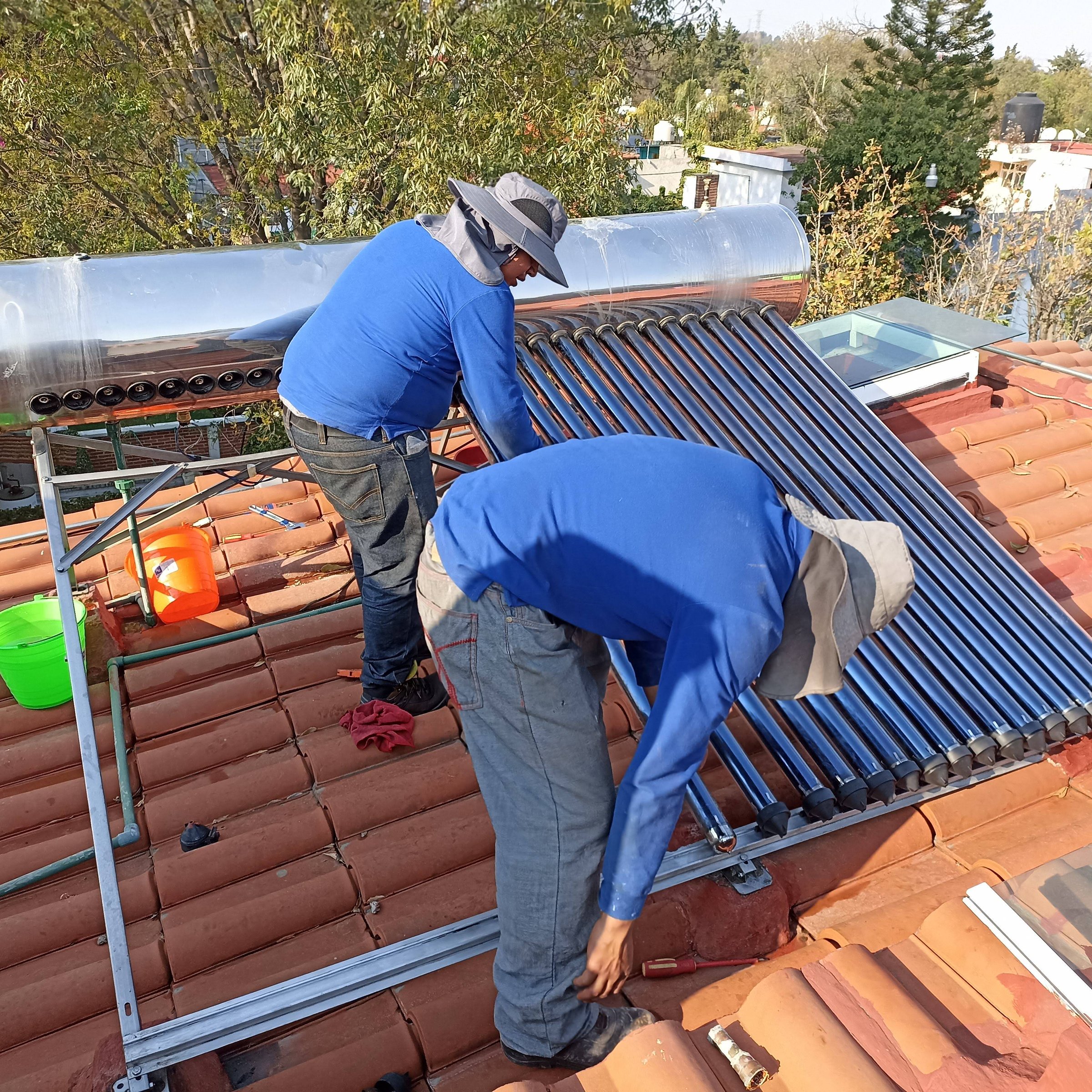 Mantenimiento de calentador solar de alta presión