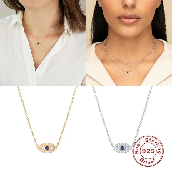 Collier Œil Protecteur - Vue rapprochée