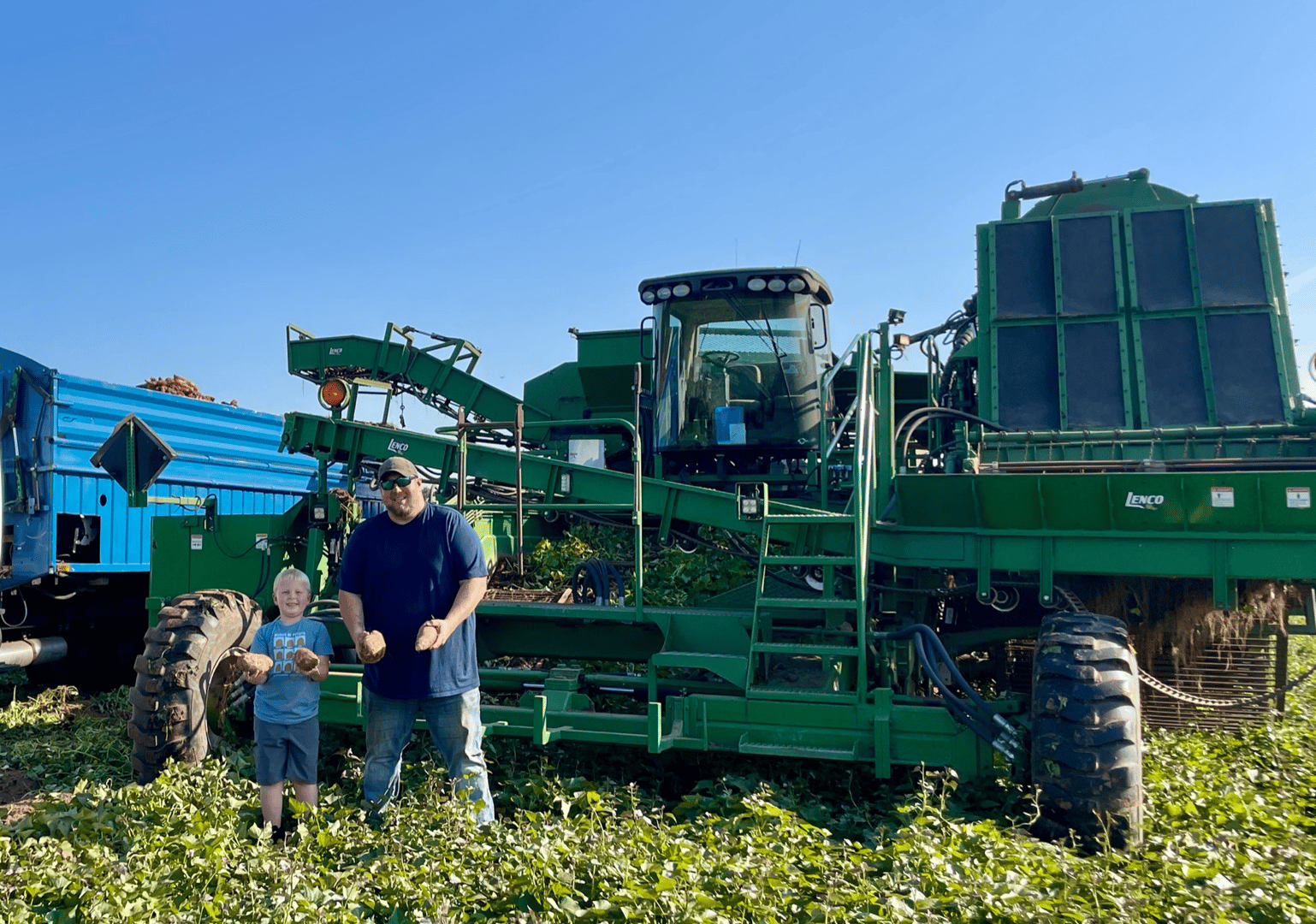 Tate Bula, 5th generation farmer and co-owner at Spears-R-Us