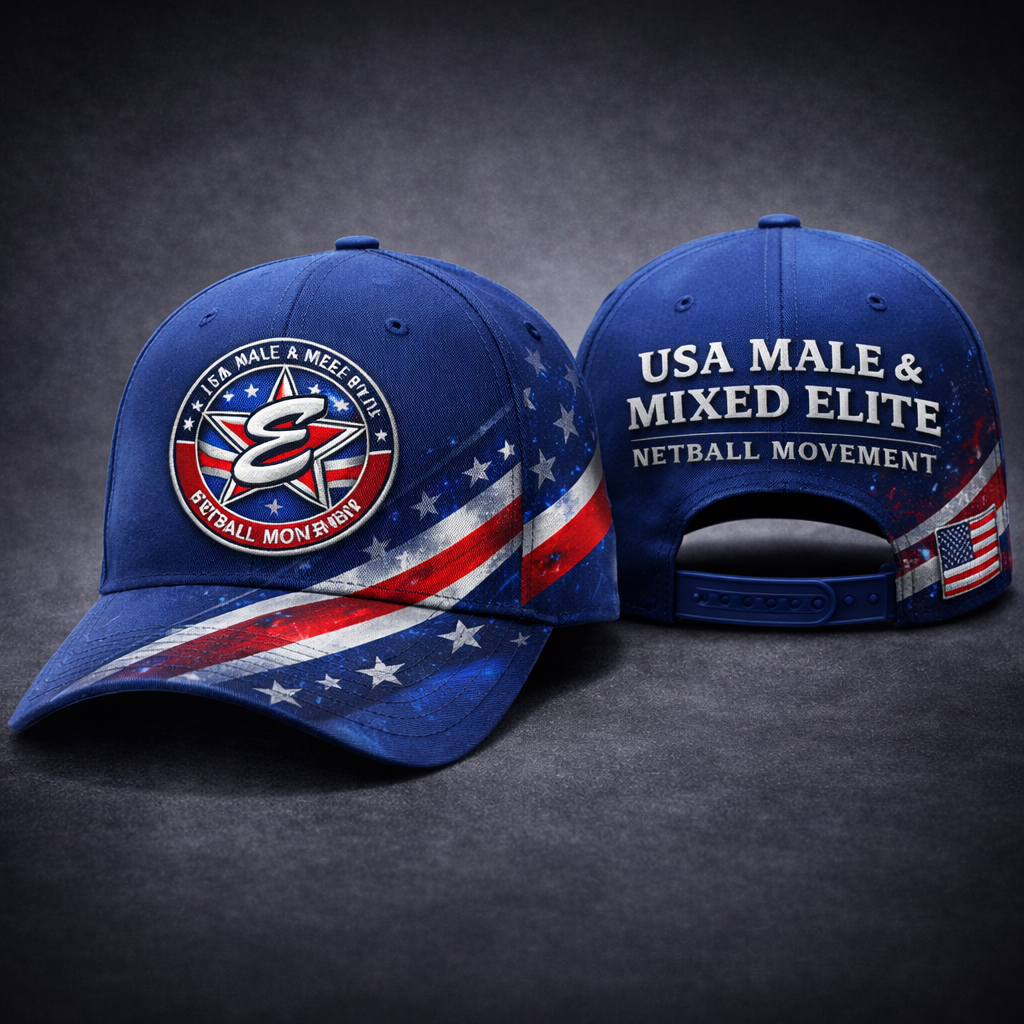 Official USA Men's Elite Netball Team Netball Hat