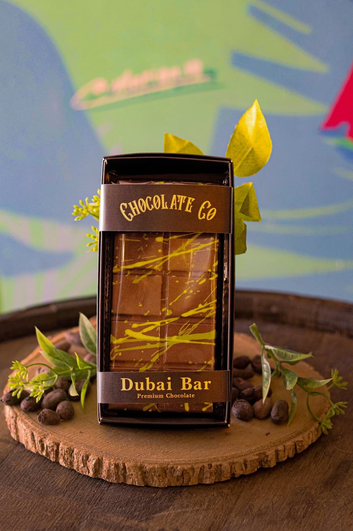 Barra Dubai Premium - Chocolate artesanal con especias del medio oriente