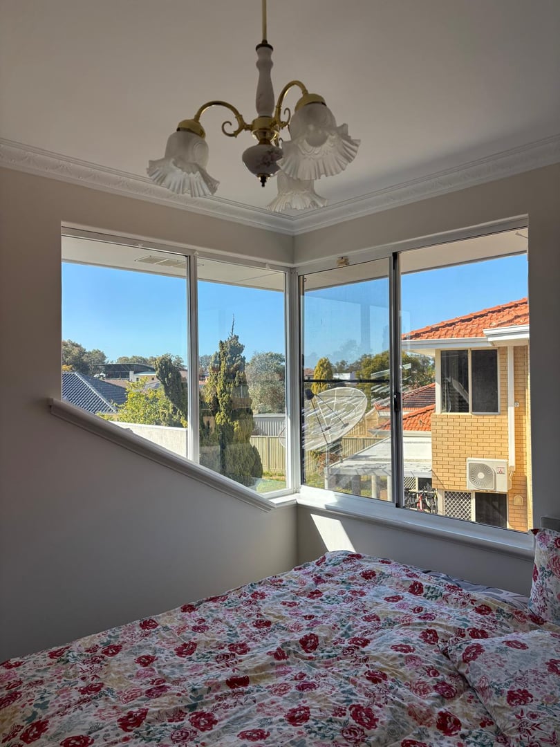 Window shutters Perth plantation shutters before after transformation