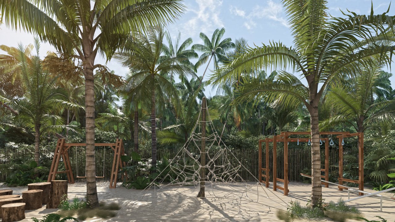 Área de Niños frente al Mar MANGATA