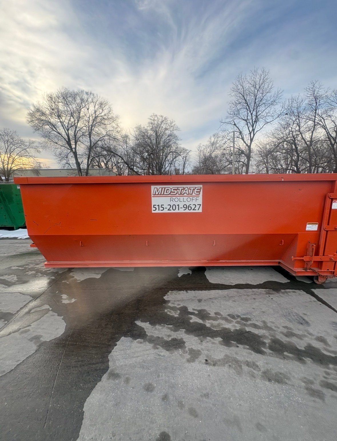 MidState Rolloff 20-yard dumpster