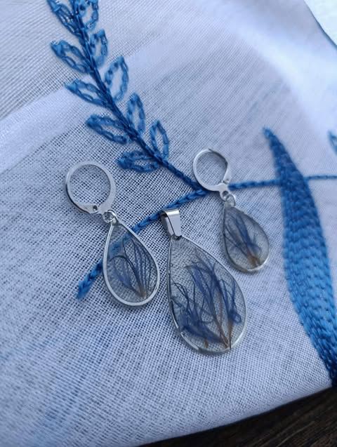 Komplet żywica epoksydowa z chabrem