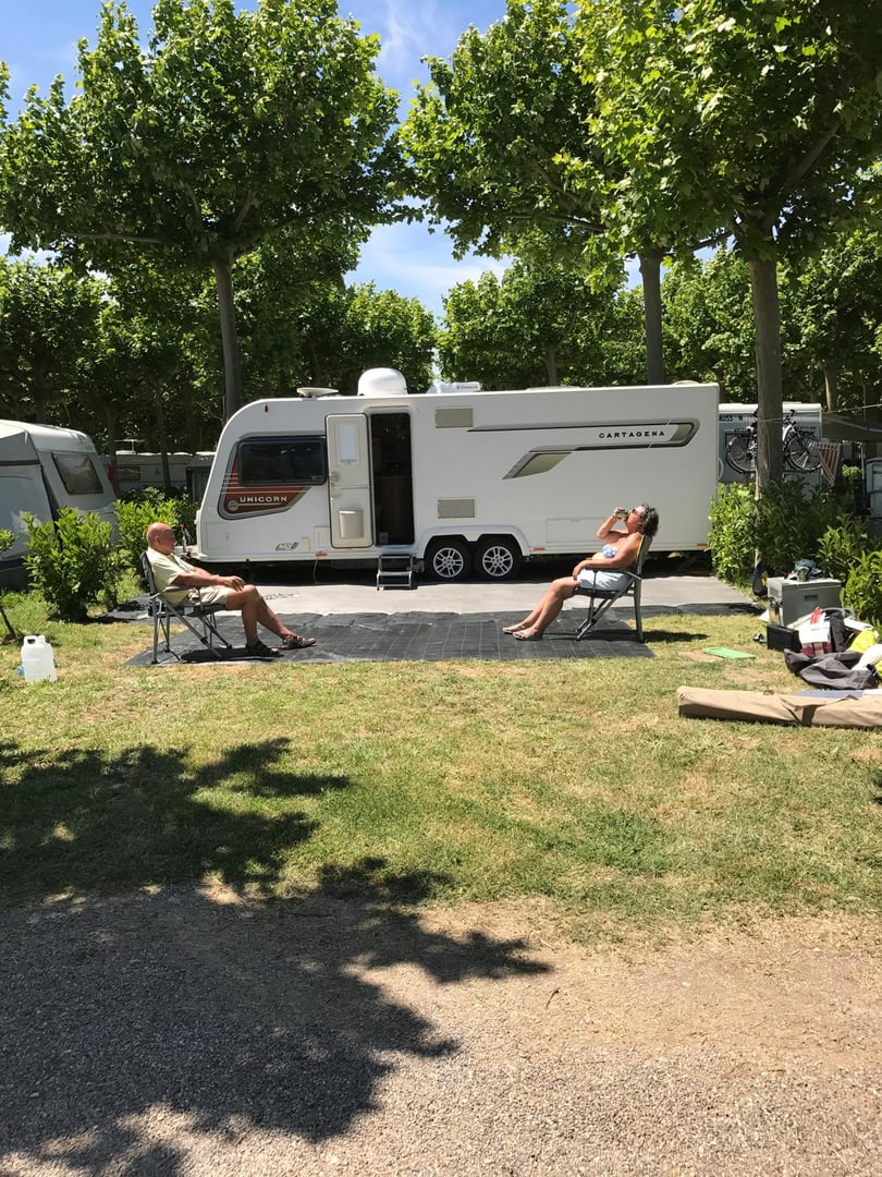 Punt Caravan Parking storage