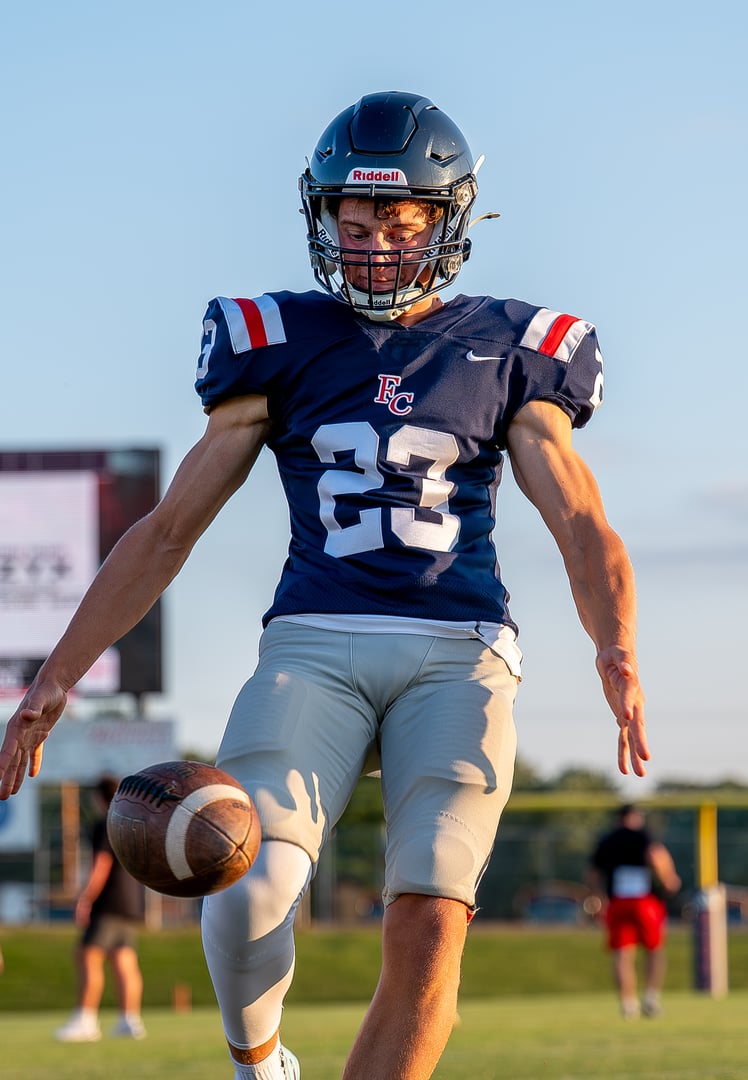 Weber Bradford Football Action