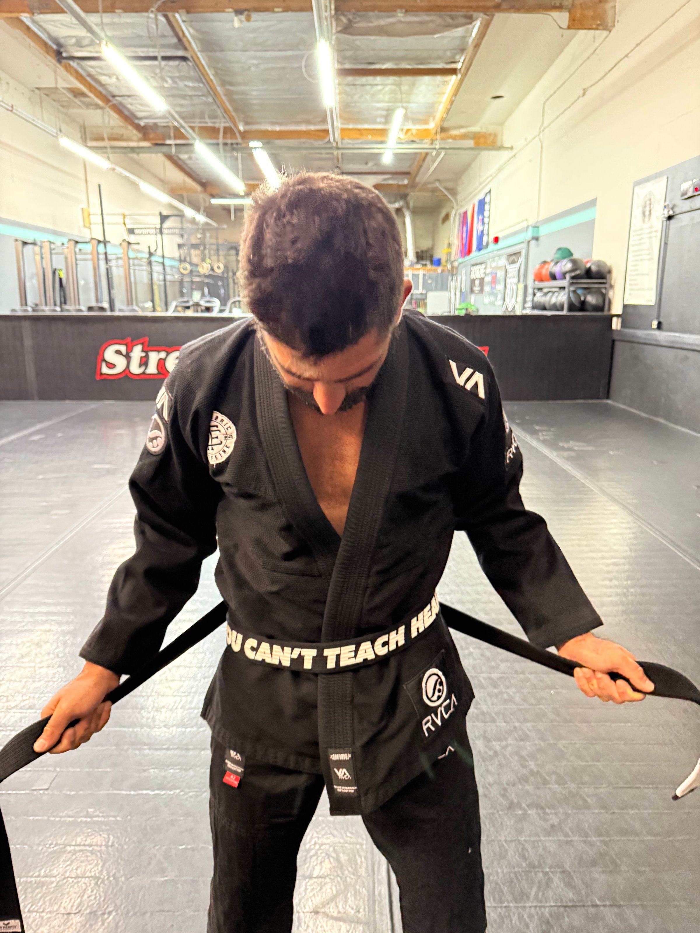 Brazilian Jiu Jitsu training session