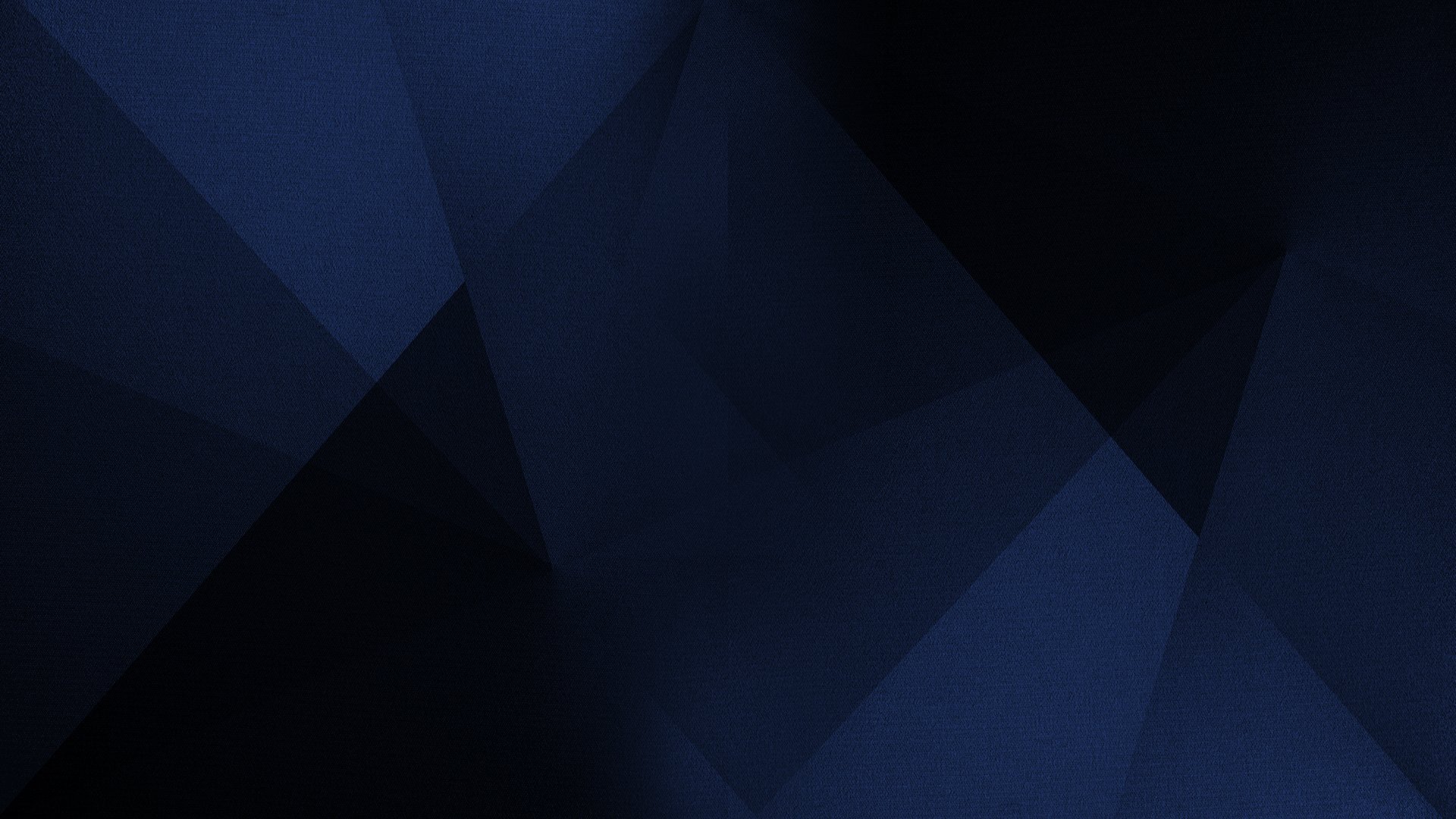 Black dark deep navy blue abstract pattern background. Geometric shape. Line triangle corner fold mosaic diamond polygon 3D. Gradient, shadow. Design. Template. Minimal. Blank.