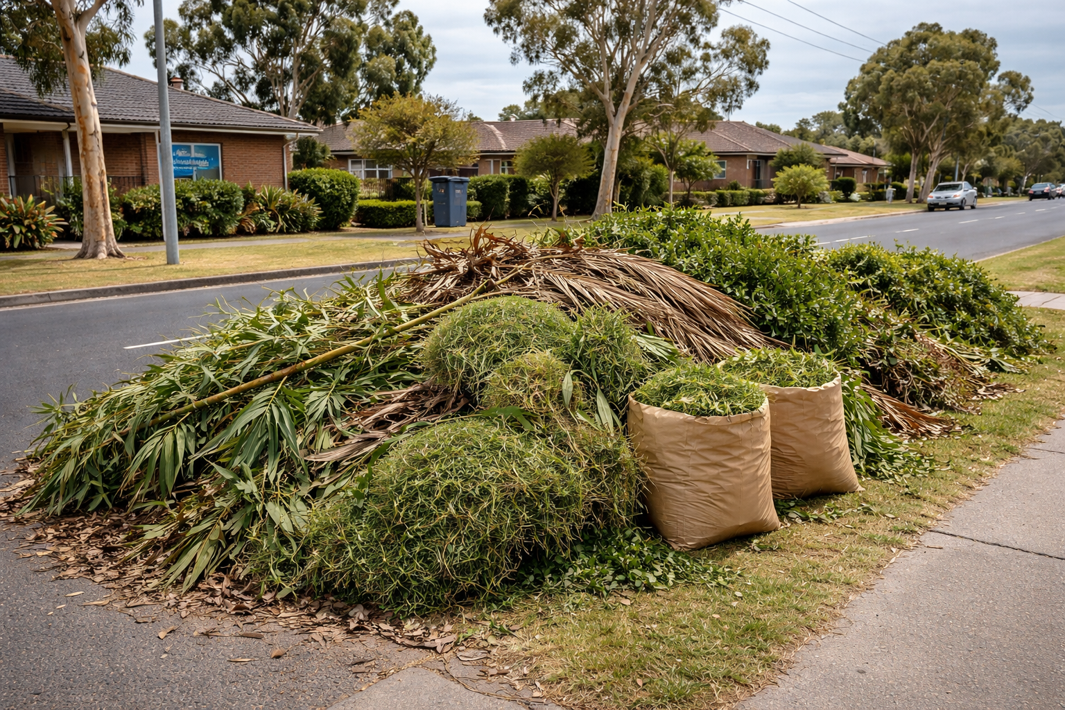 Green waste and garden rubbish removal service
