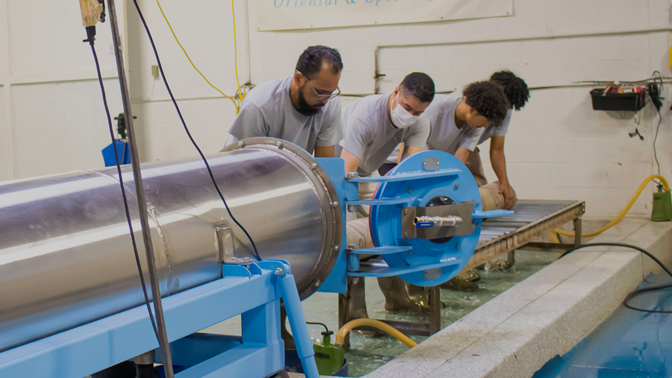 High-speed centrifuge spin rinse extracting moisture from rug