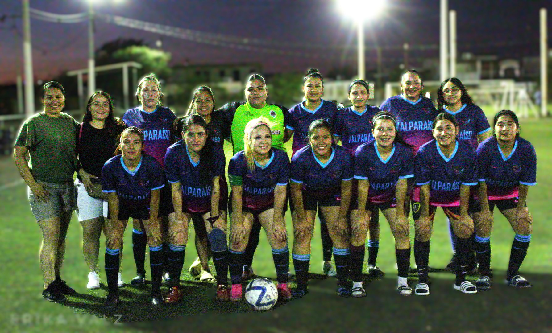 Equipo femenil completo - Liga Universitaria fútbol