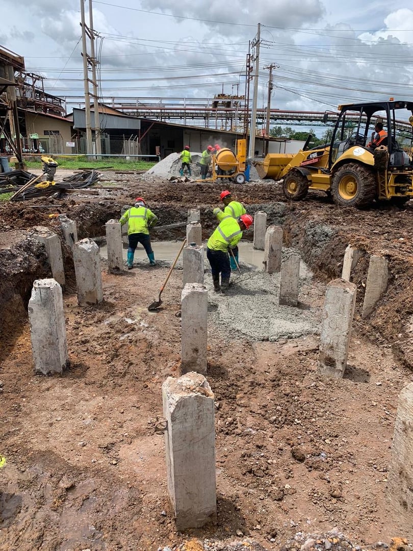 Obra civil industrial IDCCSA