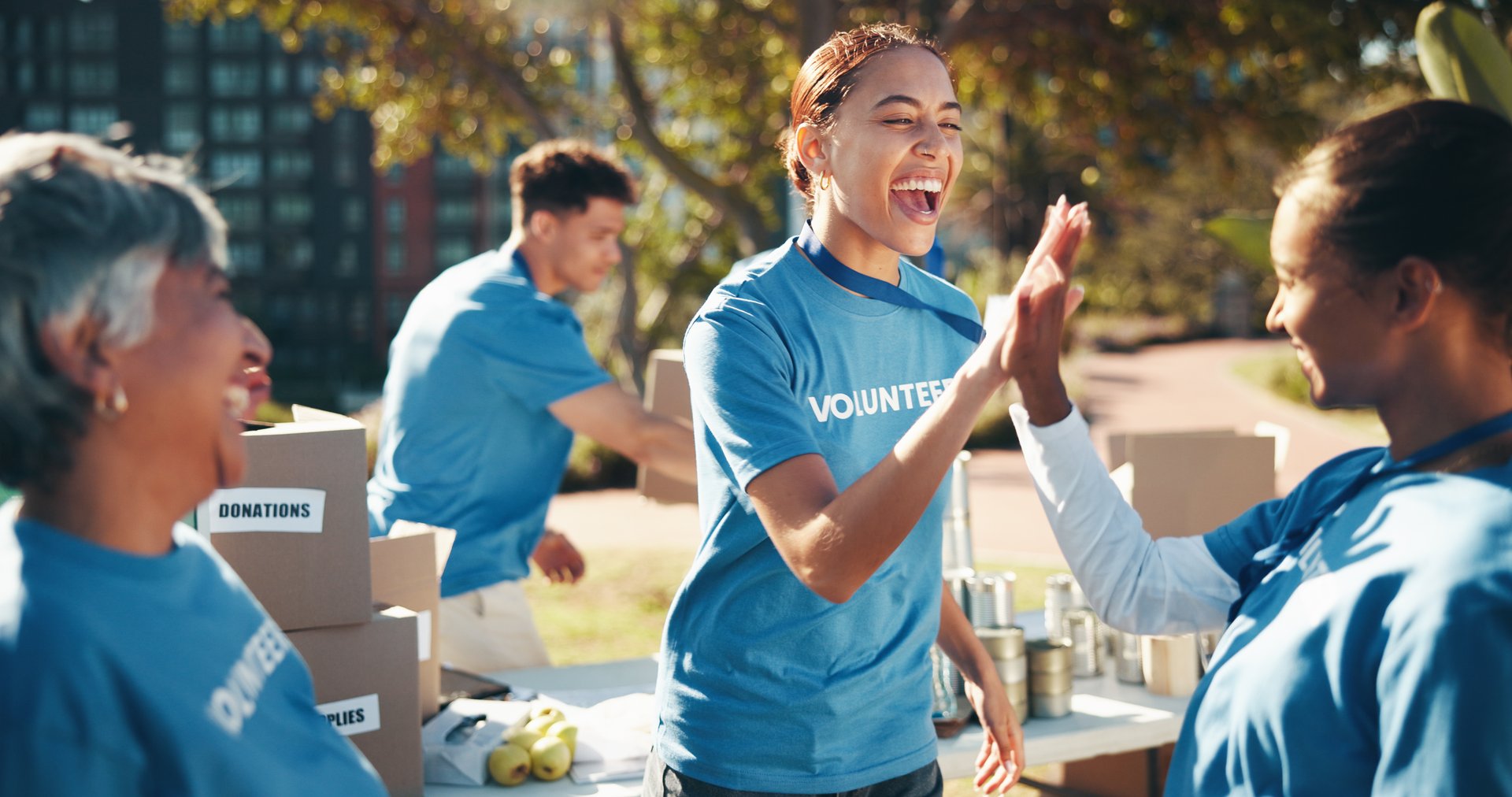 Beautiful Kenya safari landscape with elephants