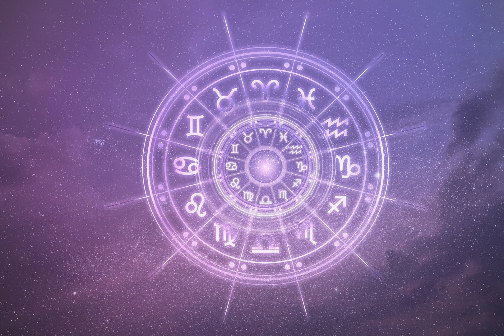 Zodiac signs and astrology with constellations, horoscope concepts, beliefs.