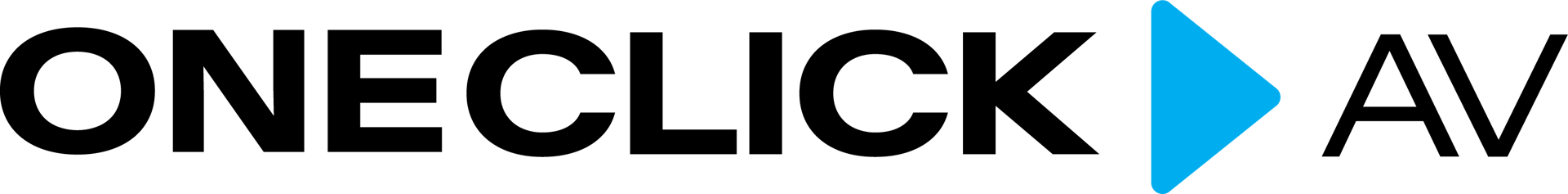 One Click AV Logo