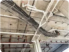 Plumbing construction work