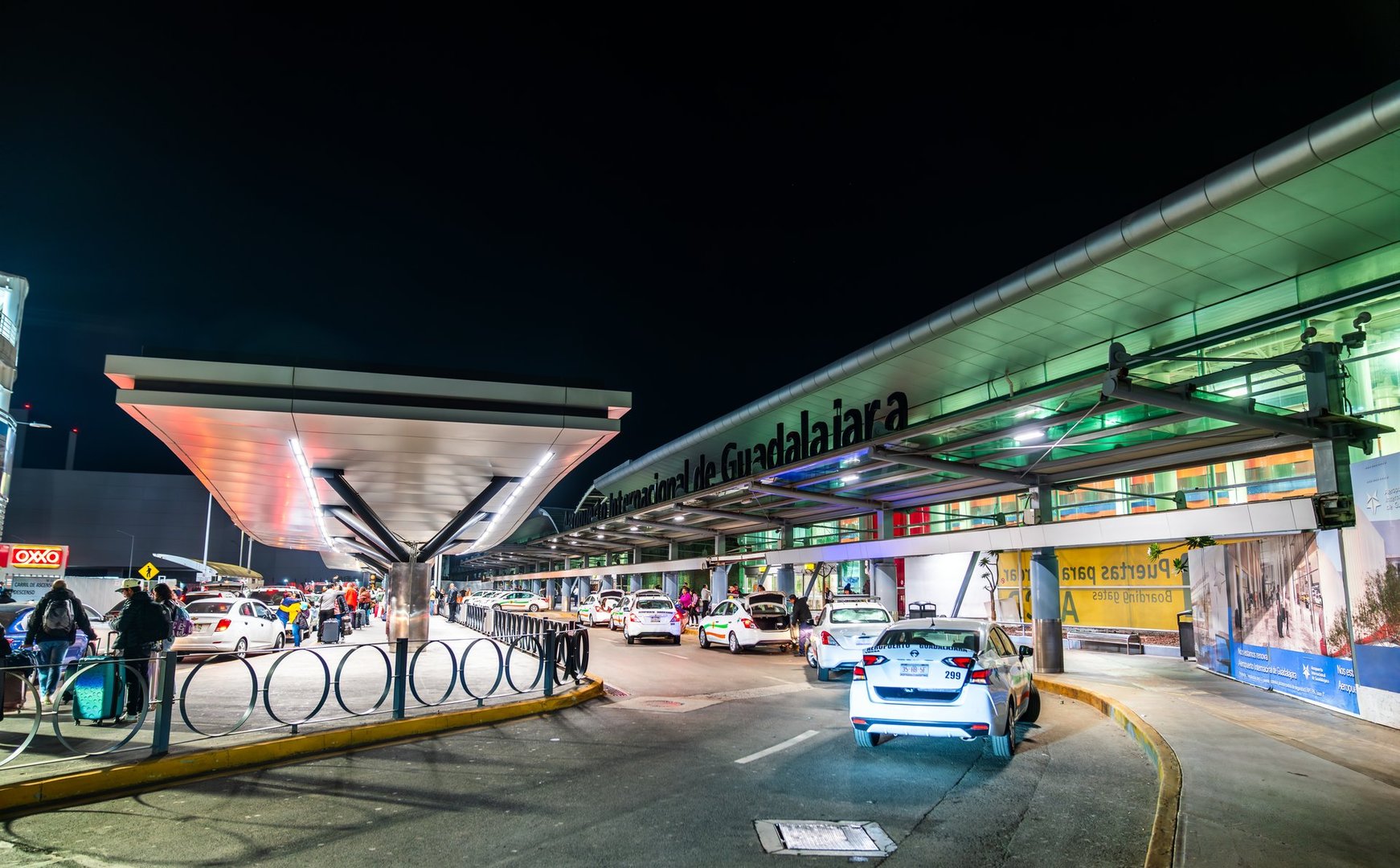 Guadalajara, Mexico - January 2, 2024: Miguel Hidalgo y Costilla Guadalajara International Airport. Guadalajara Airport ranks as the third busiest in Mexico and the ninth busiest in Latin America