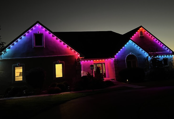 Basic Permanent Roofline Lighting