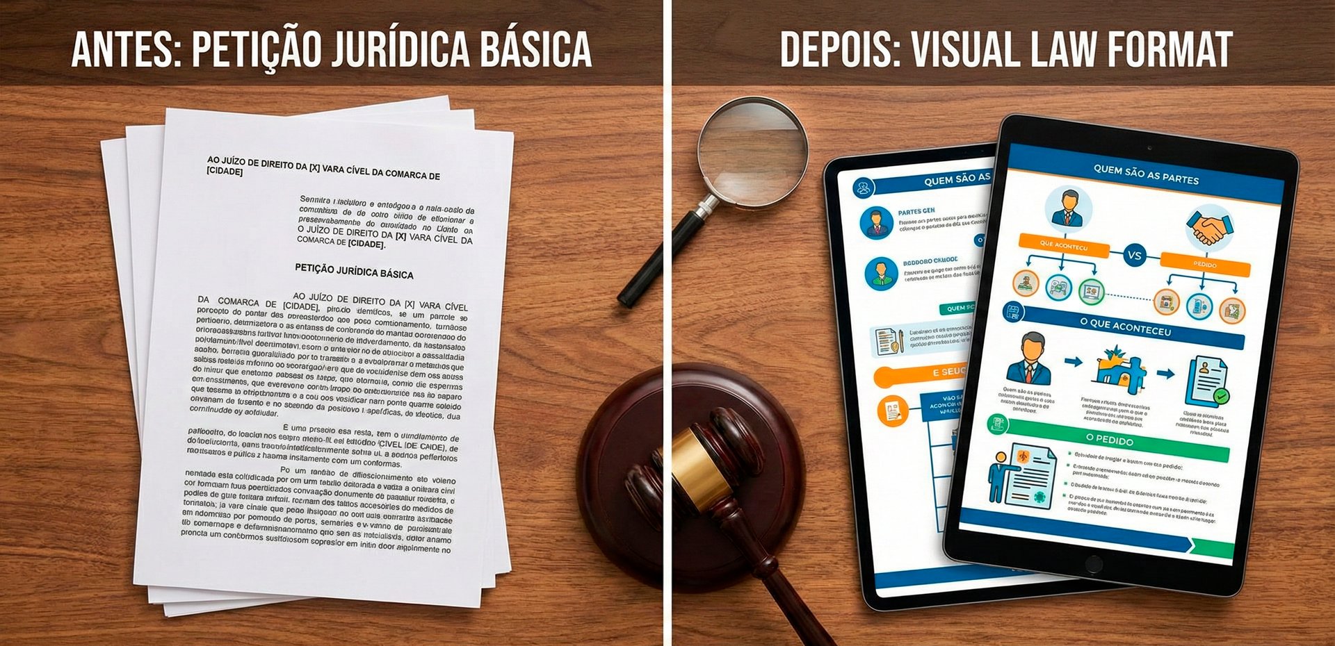 Kit Visual Law Profissional