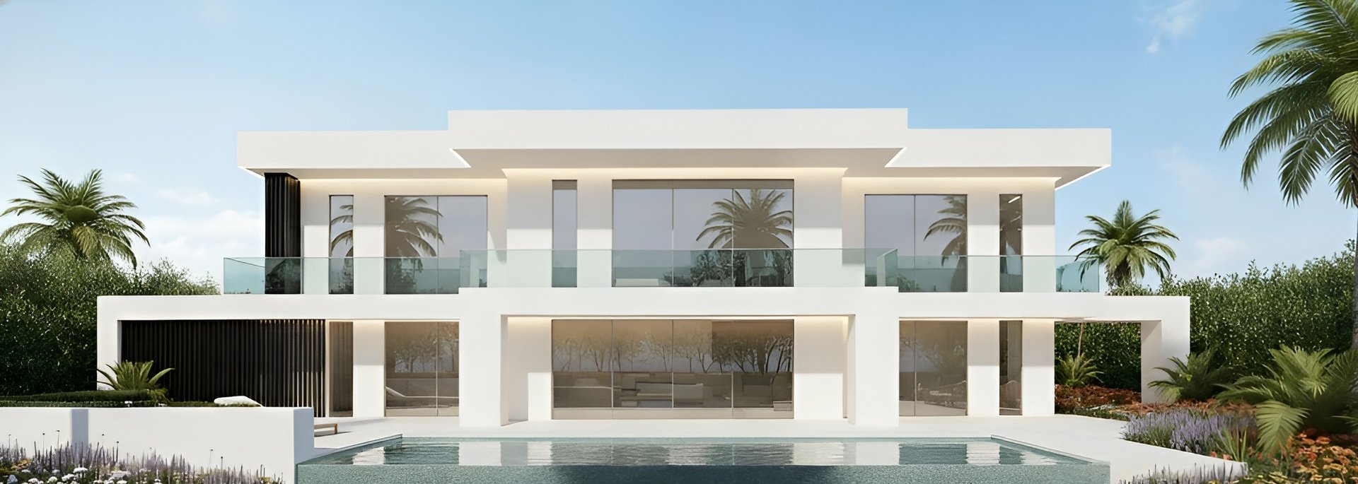 Villa Skyline architectural rendering