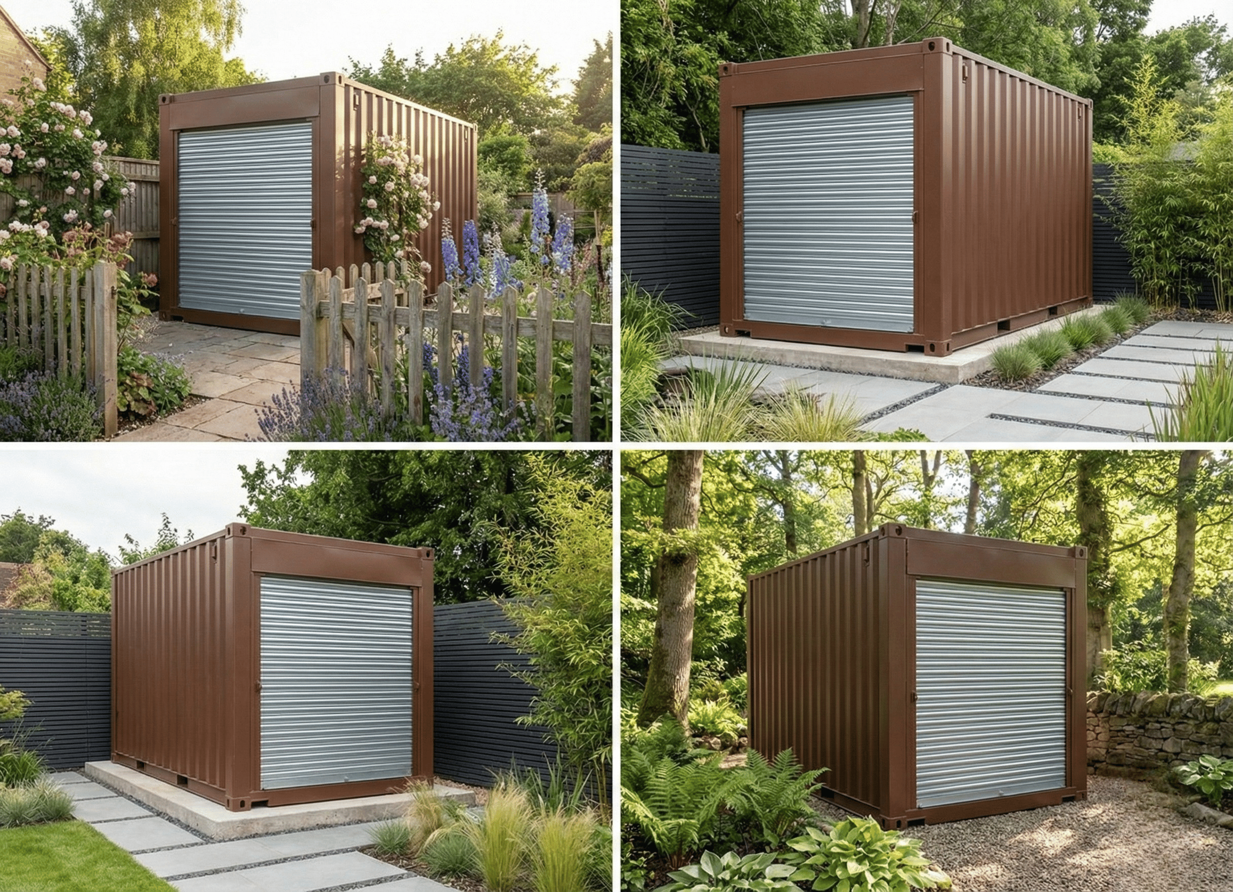 10ft storage container rollershutter