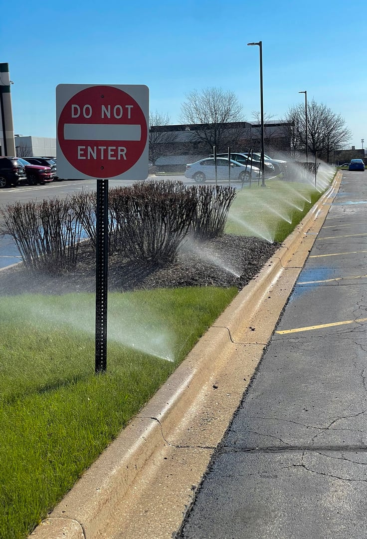 Daniel & Son commercial irrigation installation