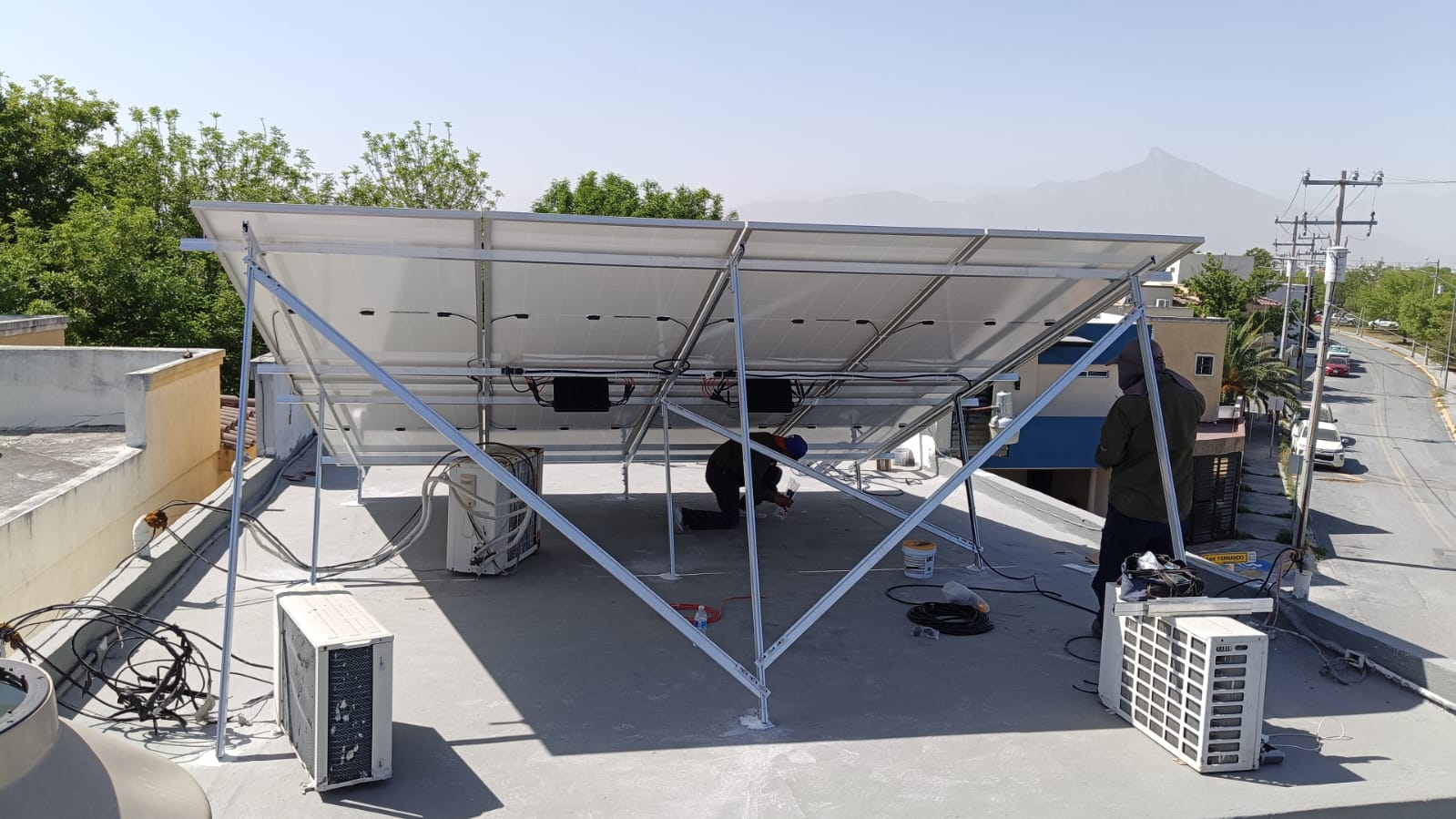 KYNTRA solar installation project