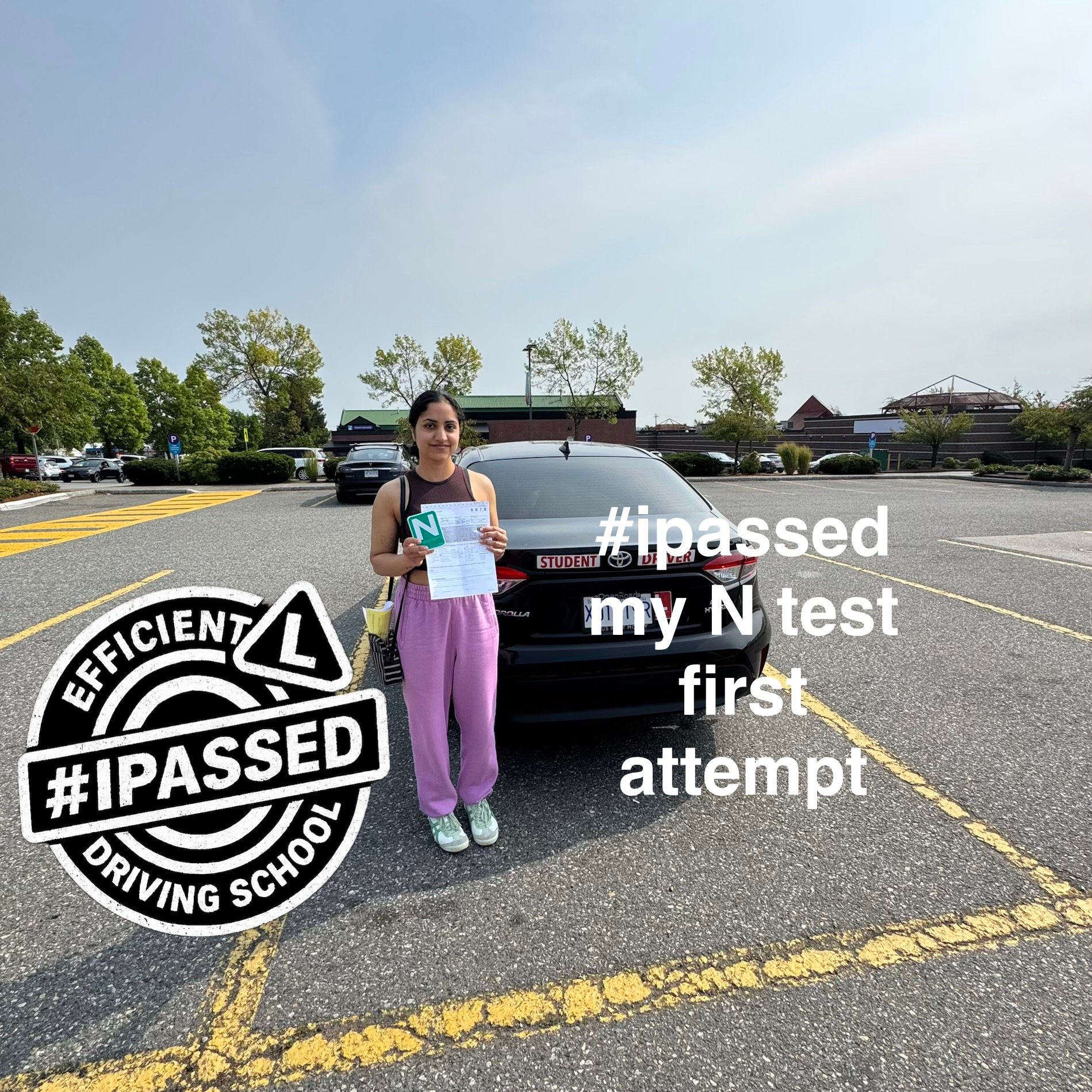 Success story from Efficient Driving School student