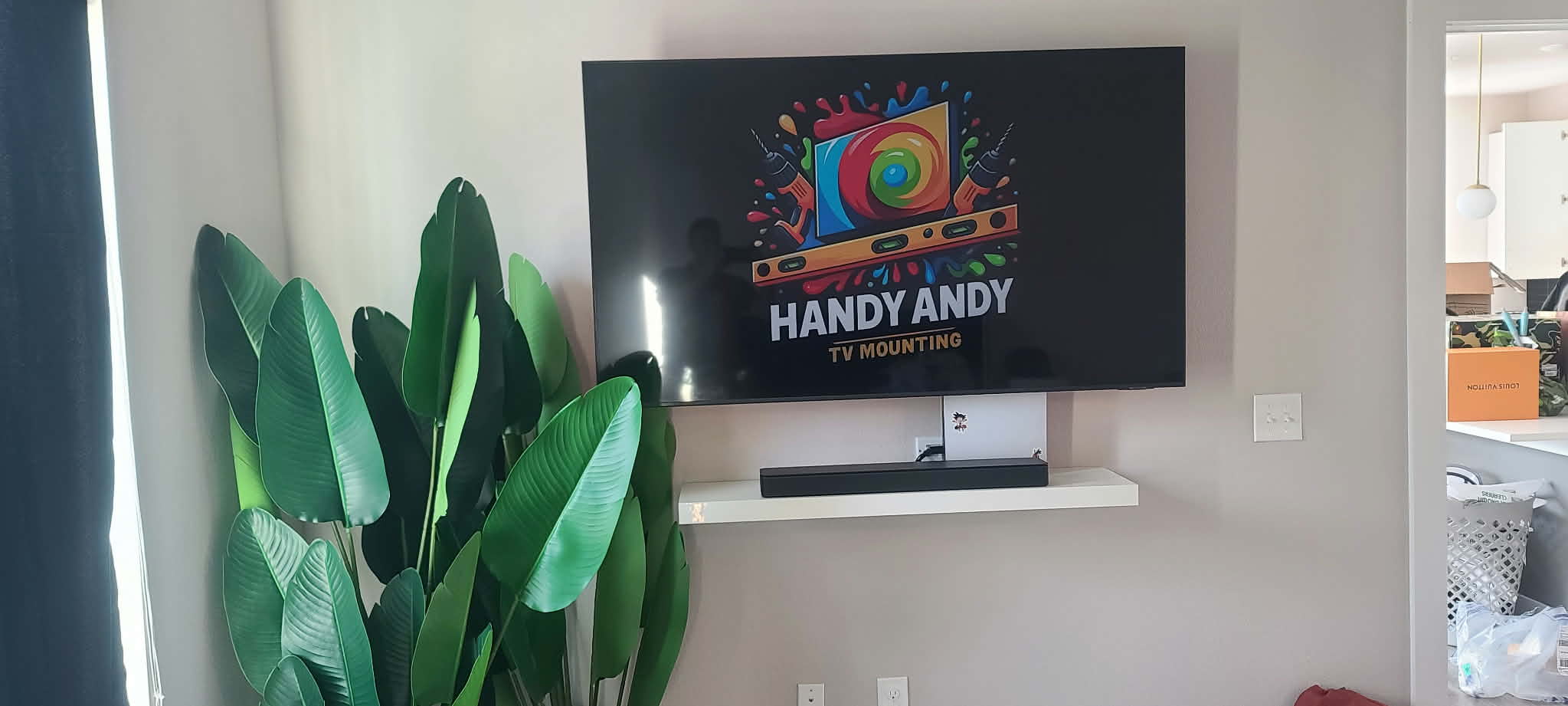 Professional TV mounting installation service