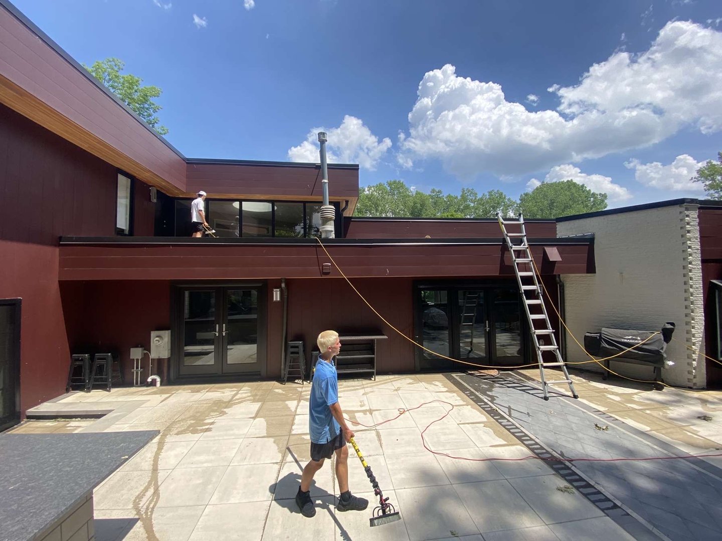 Super Shine Services professional window cleaning