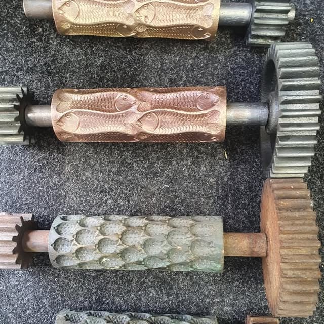 Blasted restoration work