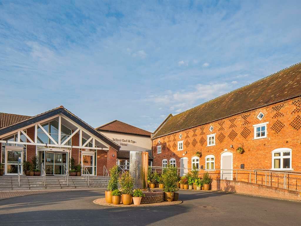 Telford Hotel Golf Resort exterior in Shropshire