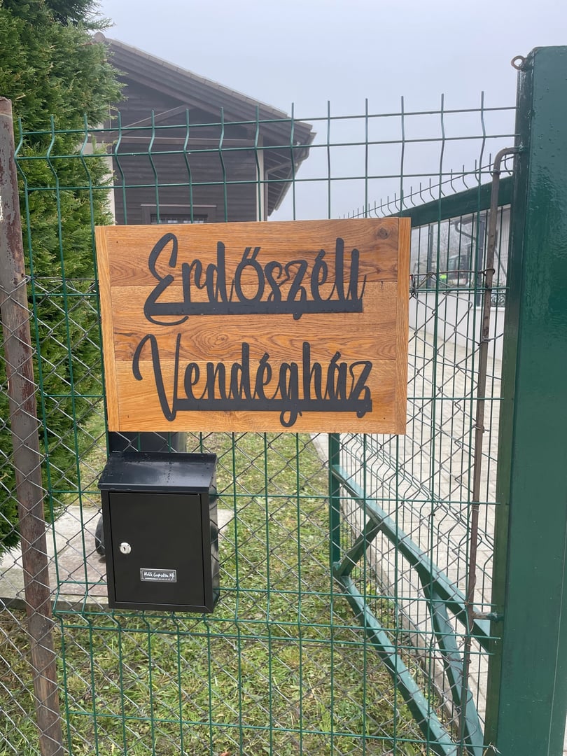 Vendégház külső