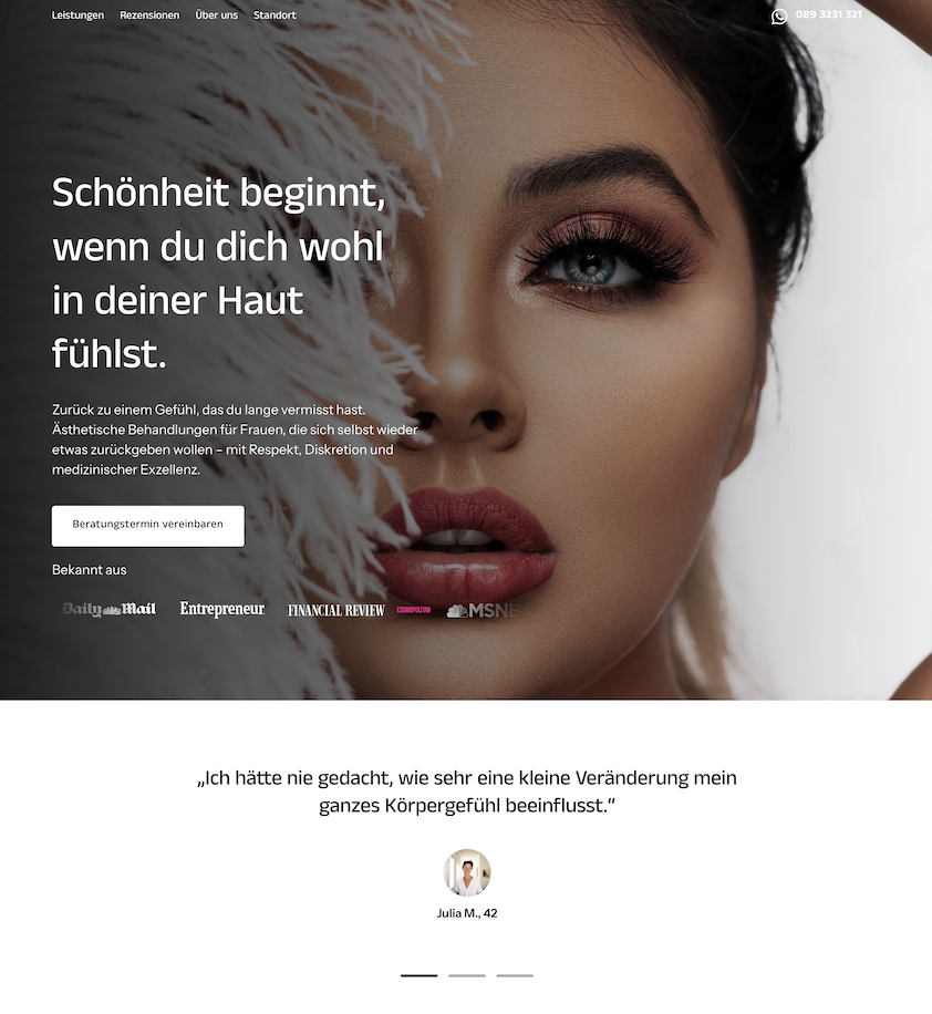 Business Consulting Premium Website