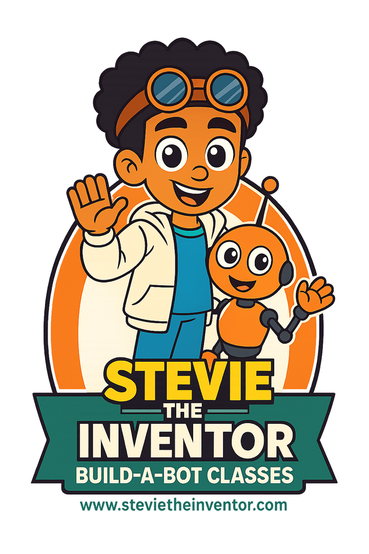 Stevie The Inventor's Build A Bot Class