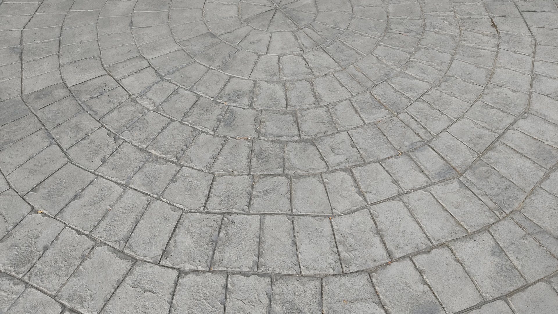 The beautiful gray color footpath textures design