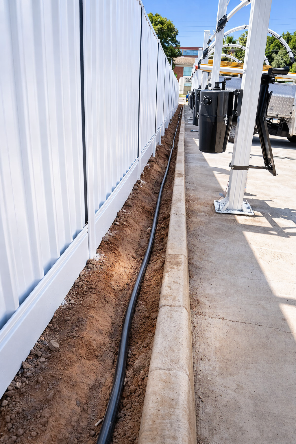 Industrial drainage plumbing installation Adelaide